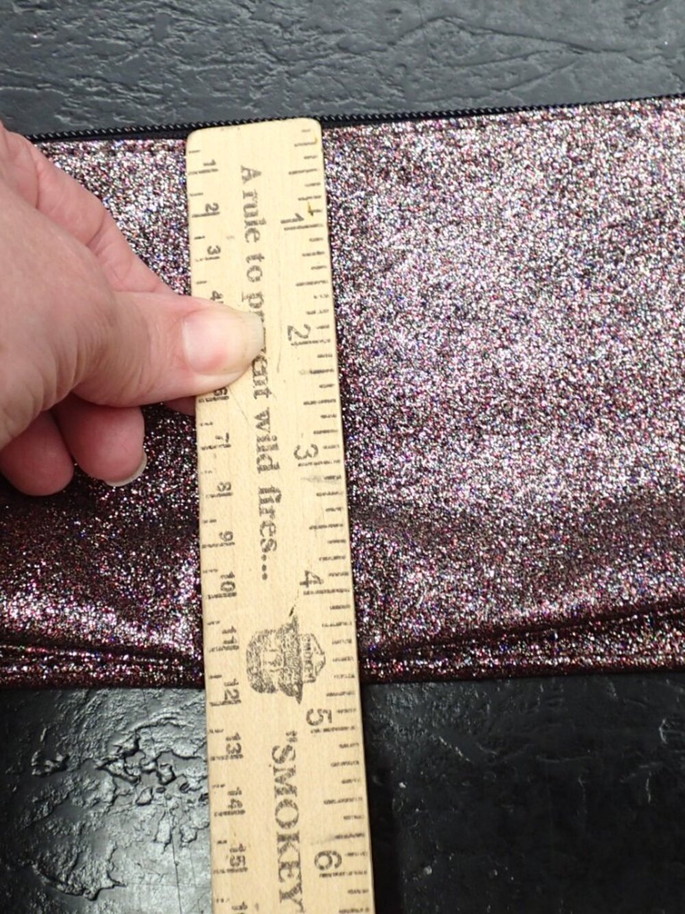 Womens Sparkly Clutch STyle pUre - Picture 3 of 8